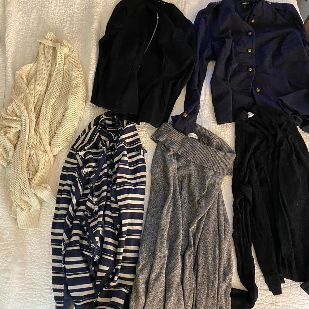 6 work jackets- sold all together